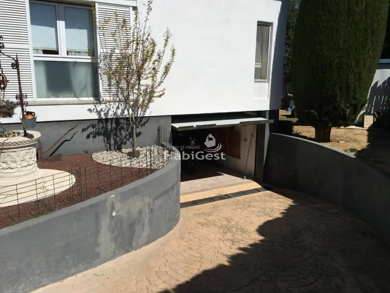 Vista exterior de Casa o chalet en venta en Fontcoberta con Jardín privado, Terraza y Piscina