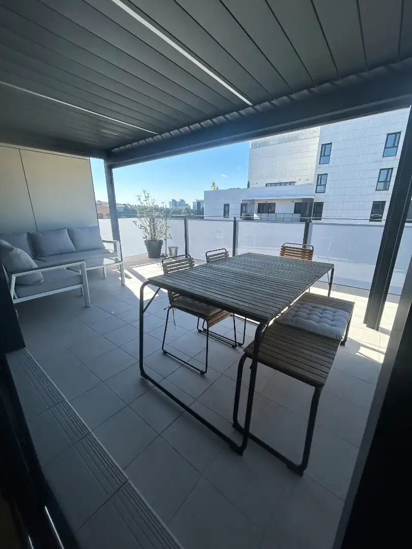 Terrasse von Dachboden zum Verkauf in Barcelona mit Klimaanlage, Heizung und Parkett