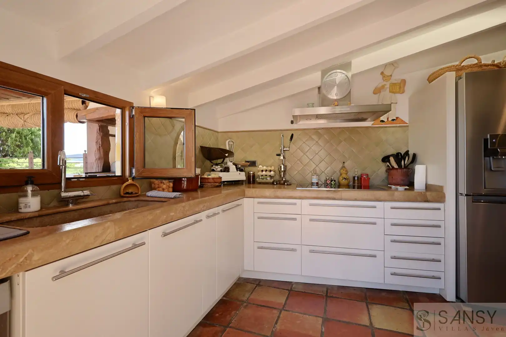 Kitchen of Houses for sale in Jávea / Xàbia  with Air Conditioner, Heating and Terrace