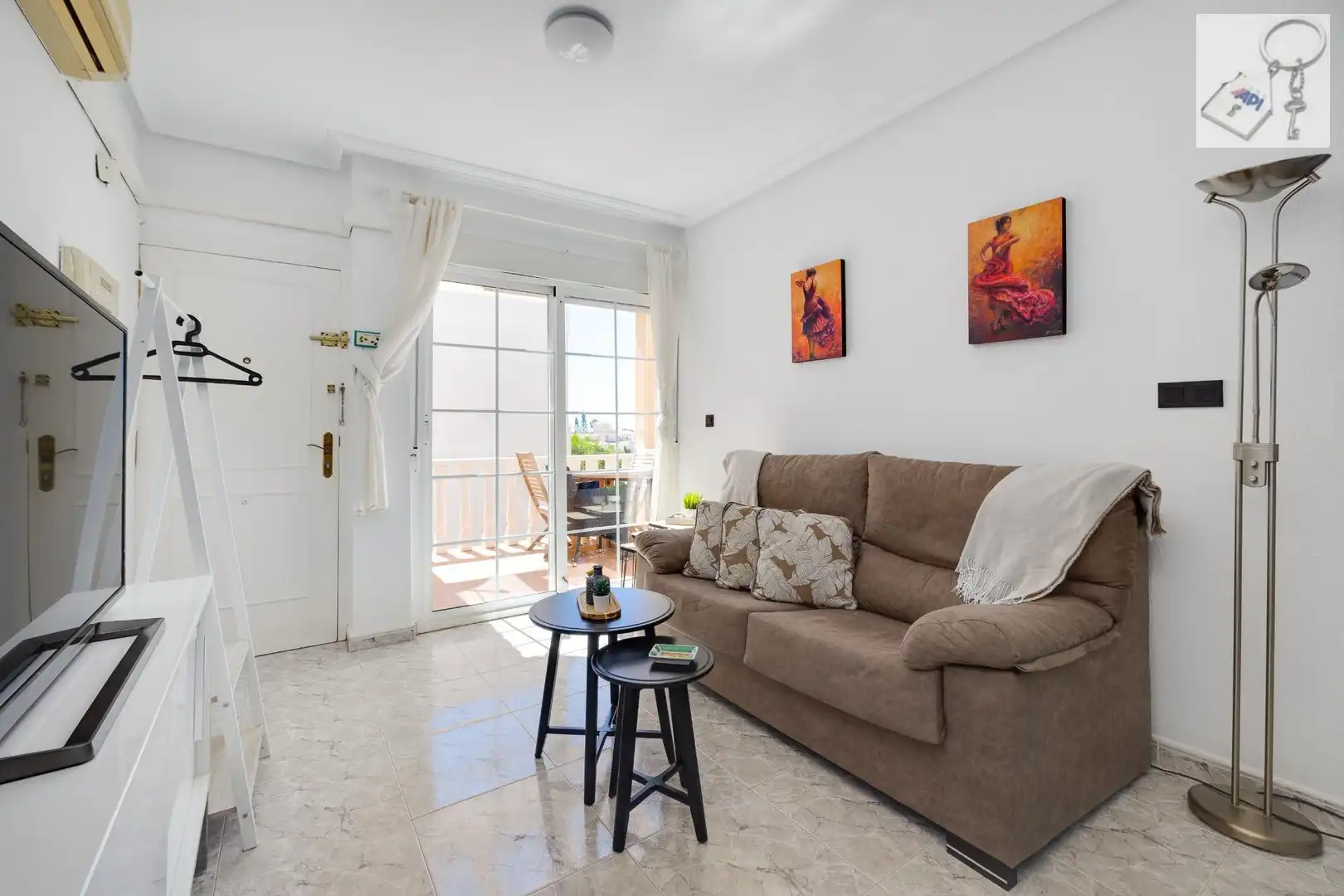 Living room of Attic for sale in Orihuela  with Furnished