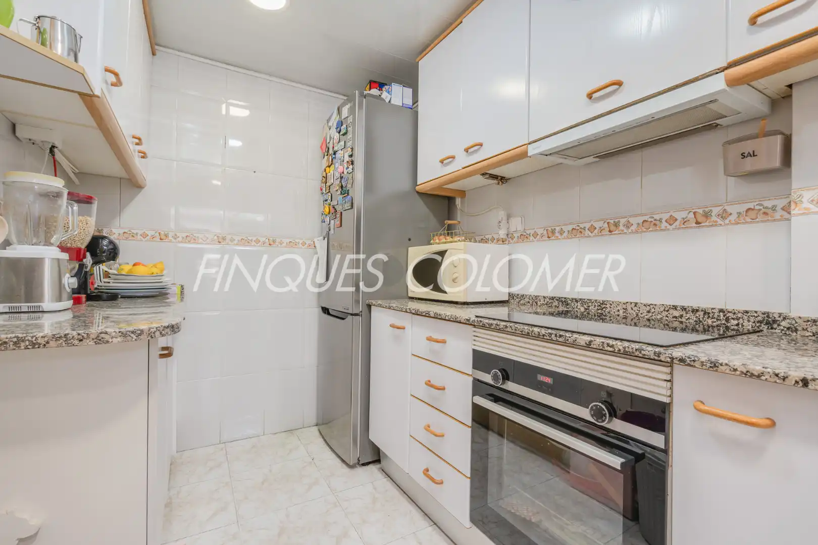 Cocina de Dúplex en venta en Rubí con Aire acondicionado, Calefacción y Jardín privado