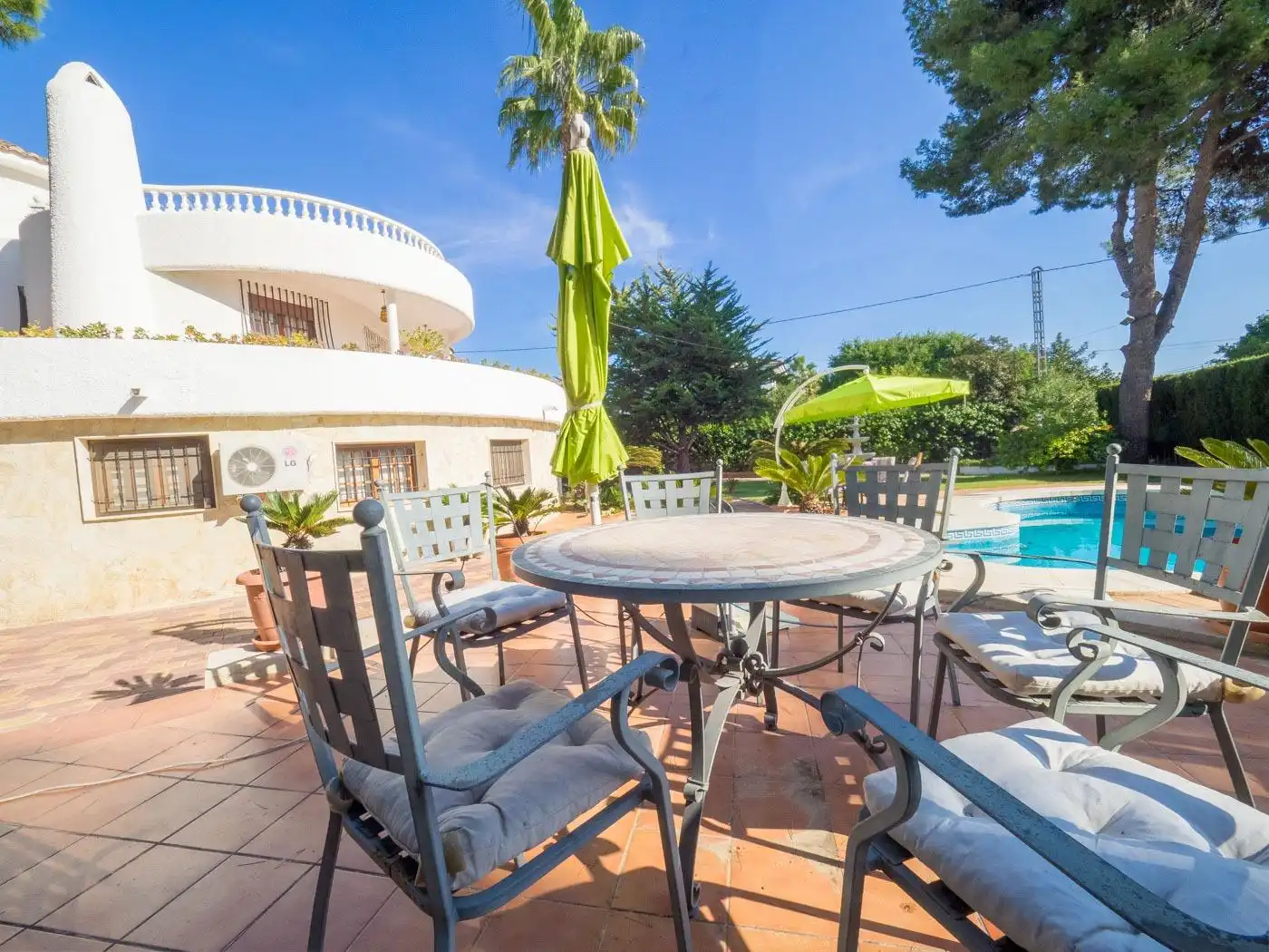 Terrassa de Casa o xalet en venda en Partidas de Alicante