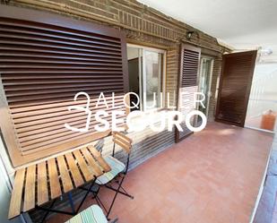 Terrace of Flat to rent in  Madrid Capital  with Heating, Terrace and Swimming Pool