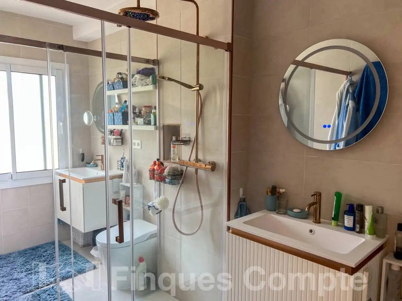 Bany de Casa o xalet en venda en Roda de Berà amb Aire condicionat, Jardí privat i Terrassa