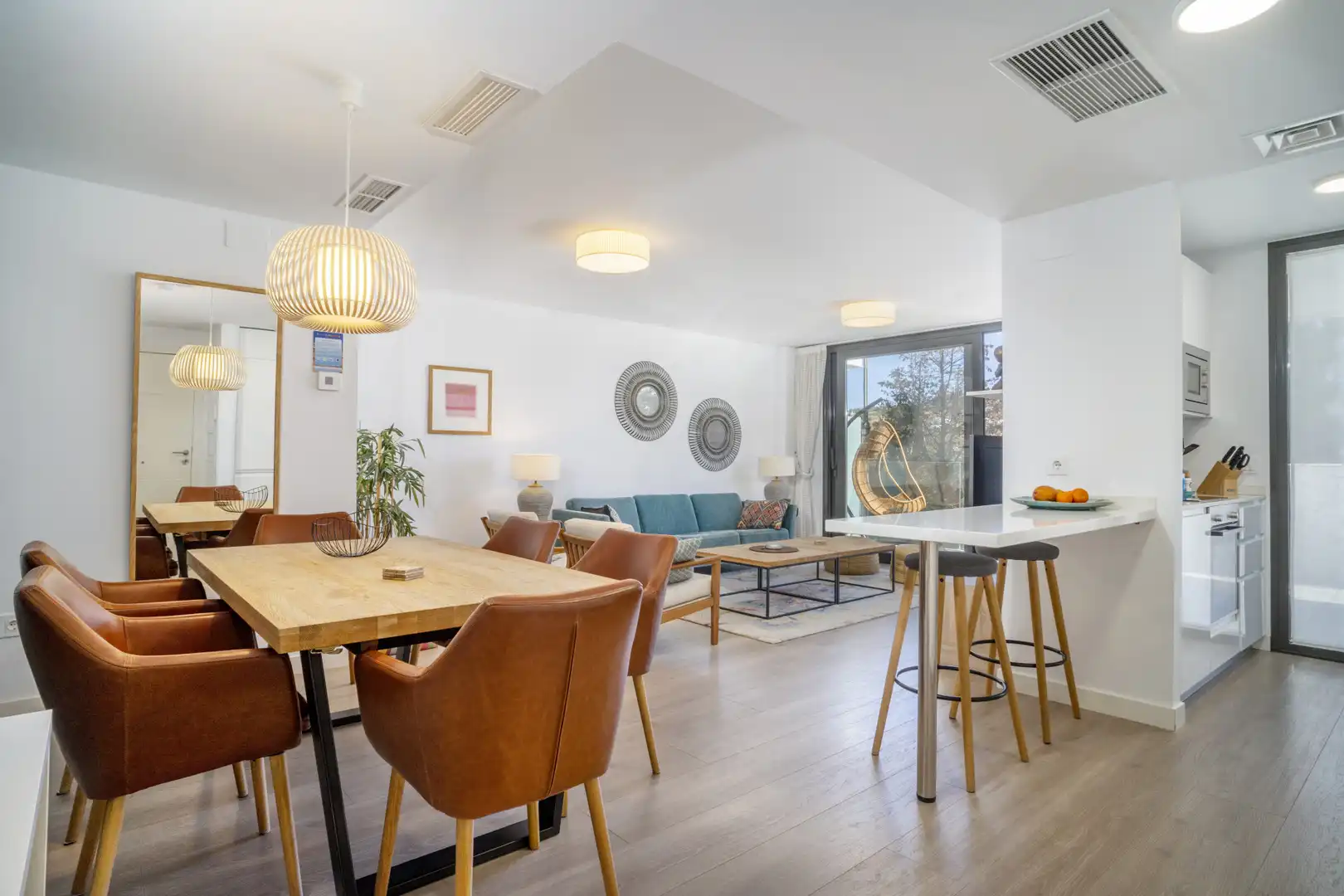Dining room of Apartments for sale in Mijas  with Air Conditioner, Terrace and Storage room