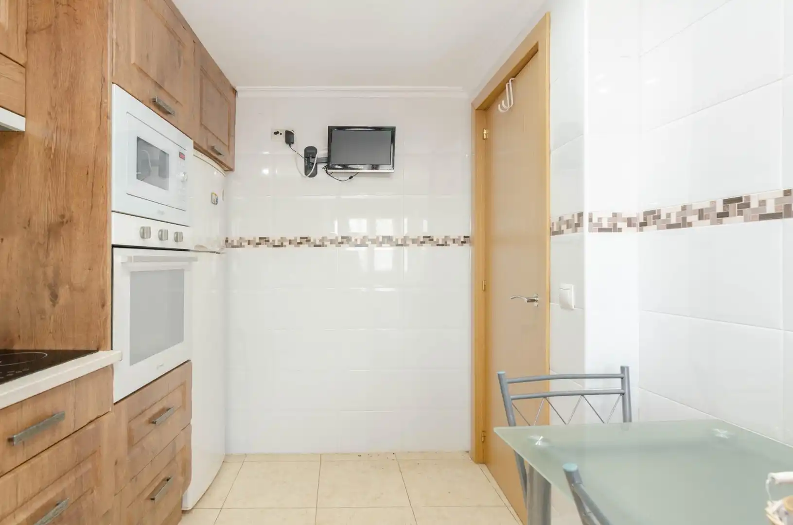 Cocina de Casa o chalet en venta en Langreo con Jardín privado y Amueblado