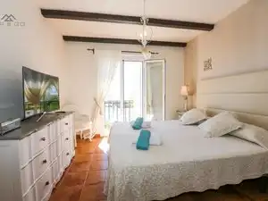 Dormitori de Casa o xalet de lloguer en Almuñécar amb Aire condicionat, Jardí privat i Terrassa
