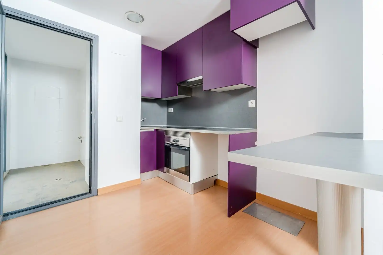 Küche von Wohnung zur Miete in Getafe mit Parkett, Terrasse und Abstellraum