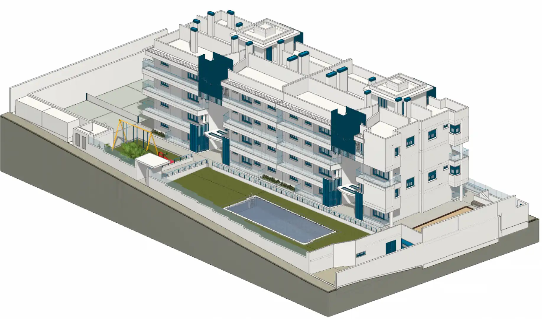 Außenansicht von Wohnung zum Verkauf in Torrox mit Klimaanlage, Heizung und Terrasse