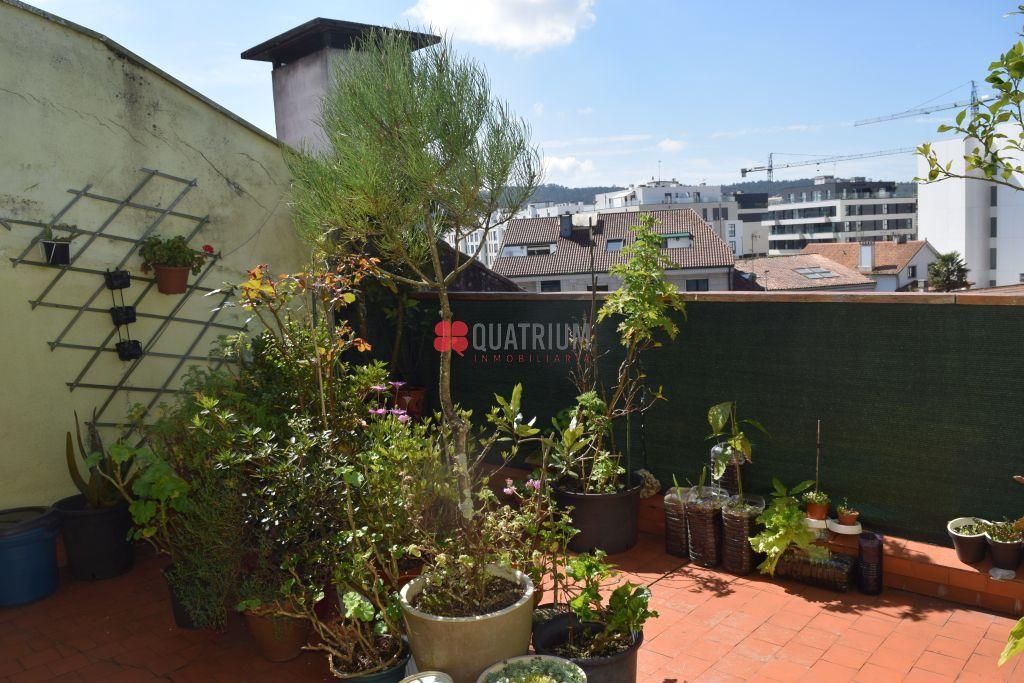 Terrace of Flat for sale in Santiago de Compostela   with Heating and Terrace