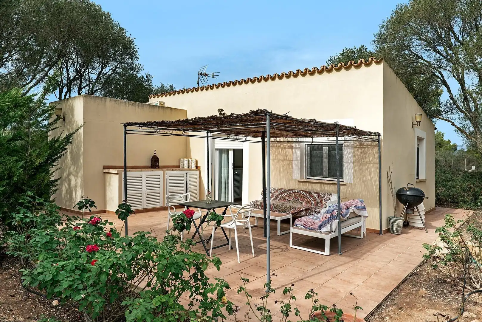 Jardín de Casa o chalet en venta en  Palma de Mallorca con Calefacción, Jardín privado y Terraza