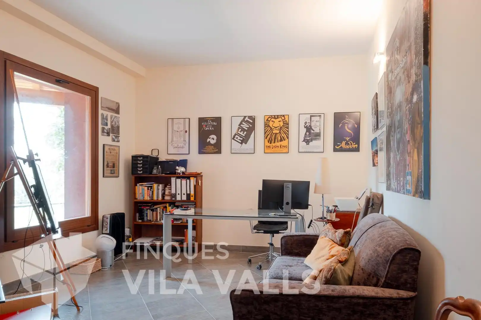 Sala de estar de Casa o chalet en venta en Gallifa con Aire acondicionado, Calefacción y Jardín privado