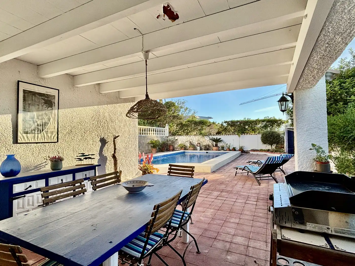 Terrassa de Casa o xalet en venda en Cap Martí - El Tossalet - Pinomar