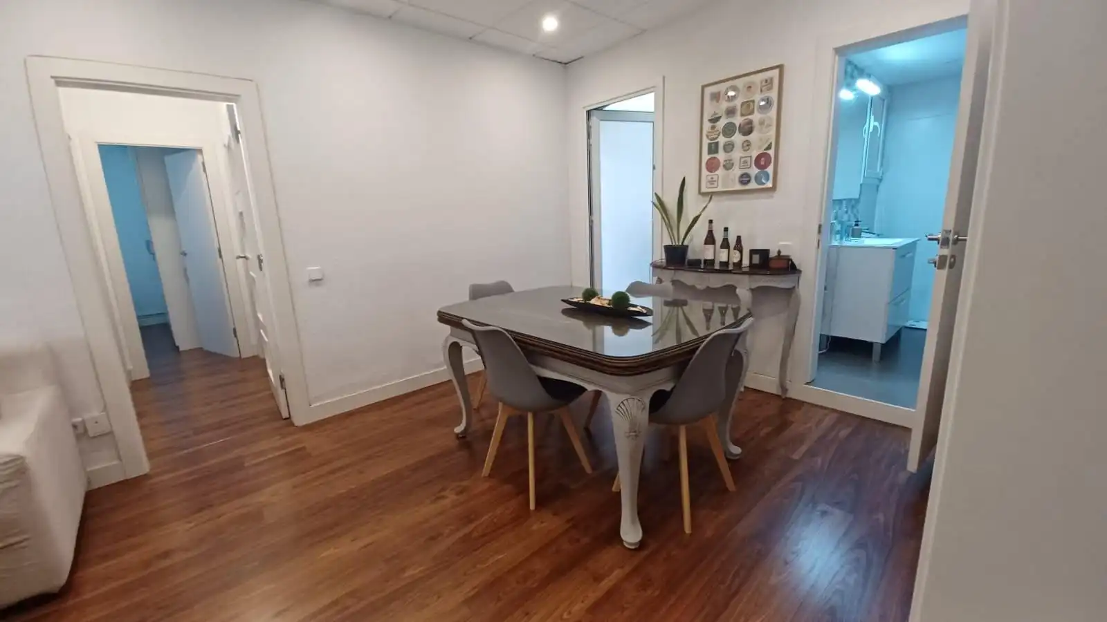 Comedor de Piso en venta en Barcelona con Calefacción, Parquet y Terraza
