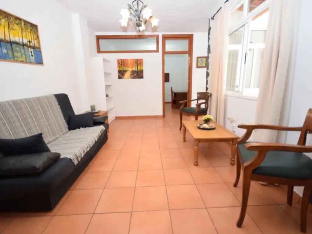 Sala d'estar de Pis de lloguer en Guía de Isora amb Moblat, Forn i Rentadora