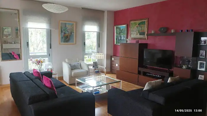 Sala de estar de Piso en venta en Cáceres con Aire acondicionado, Calefacción y Terraza