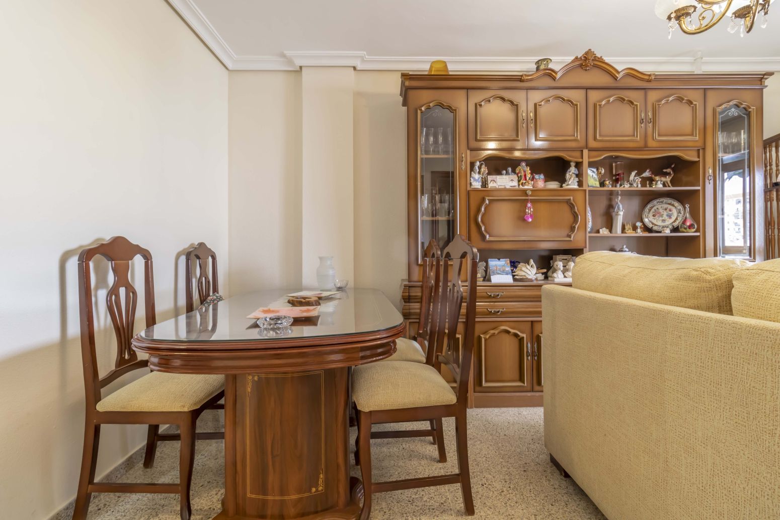 Dining room of Flat for sale in  Sevilla Capital  with Air Conditioner and Terrace