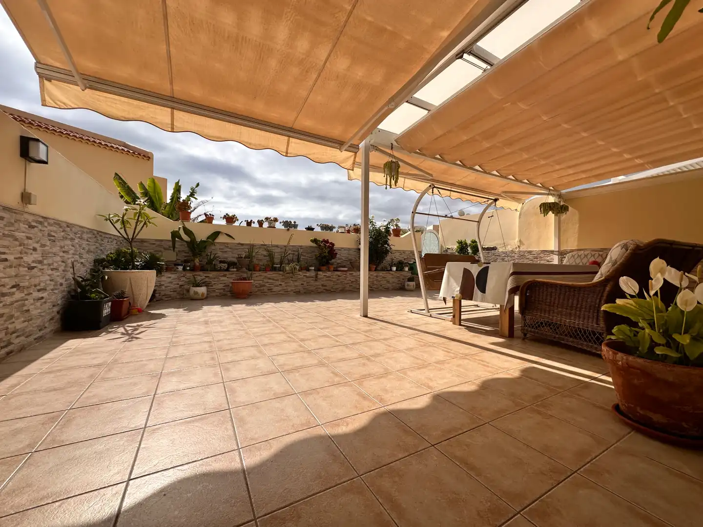 Terraza de Casa o chalet en venta en Adeje con Aire acondicionado, Jardín privado y Terraza