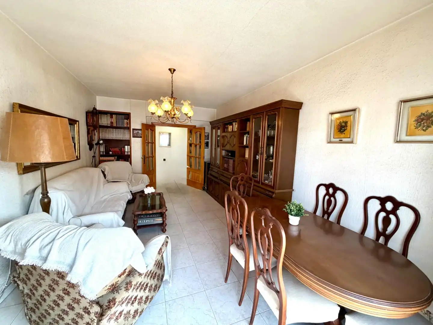 Sala de estar de Piso en venta en  Murcia Capital con Trastero y Balcón