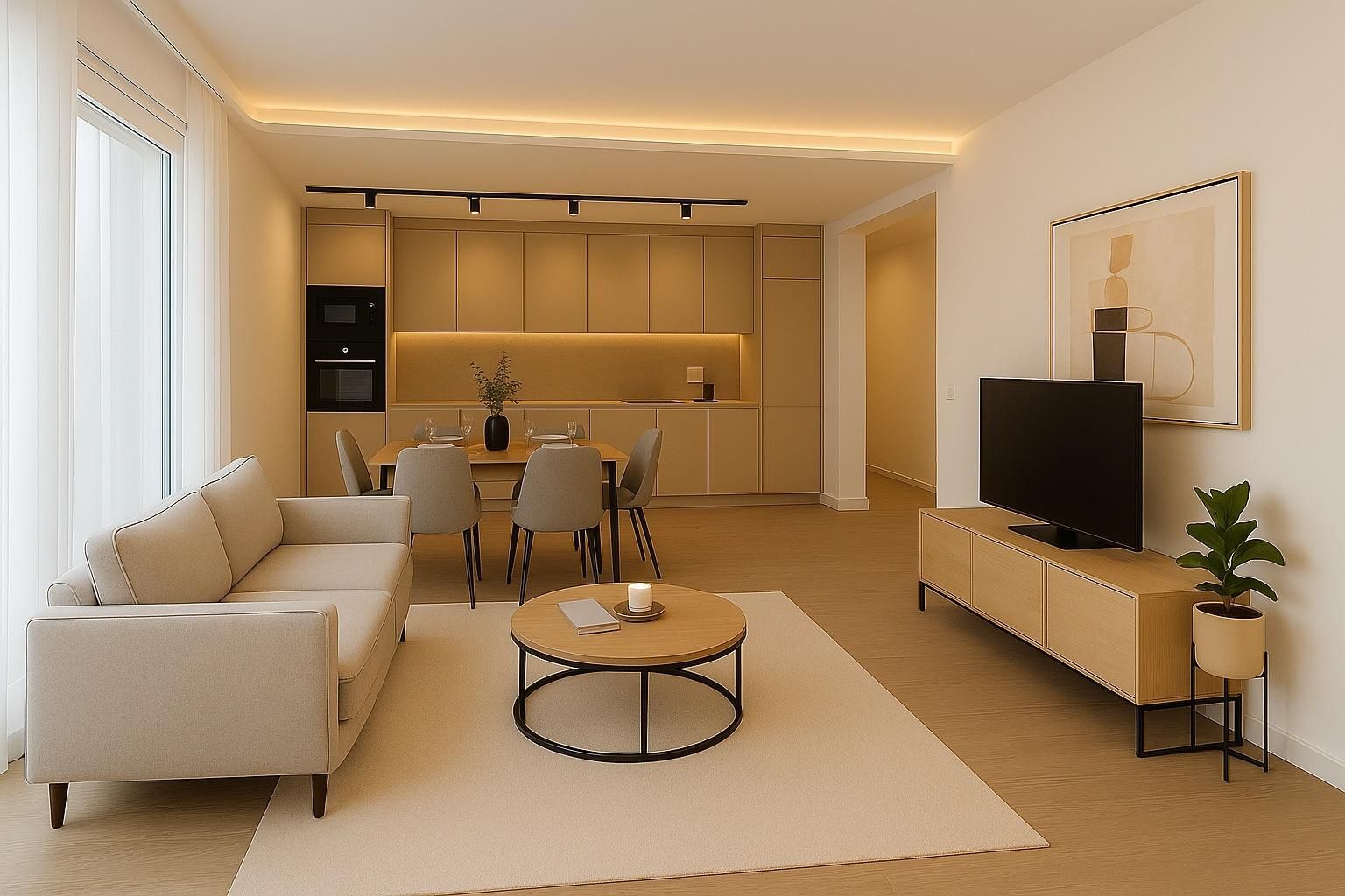 Living room of Duplex to rent in  Madrid Capital