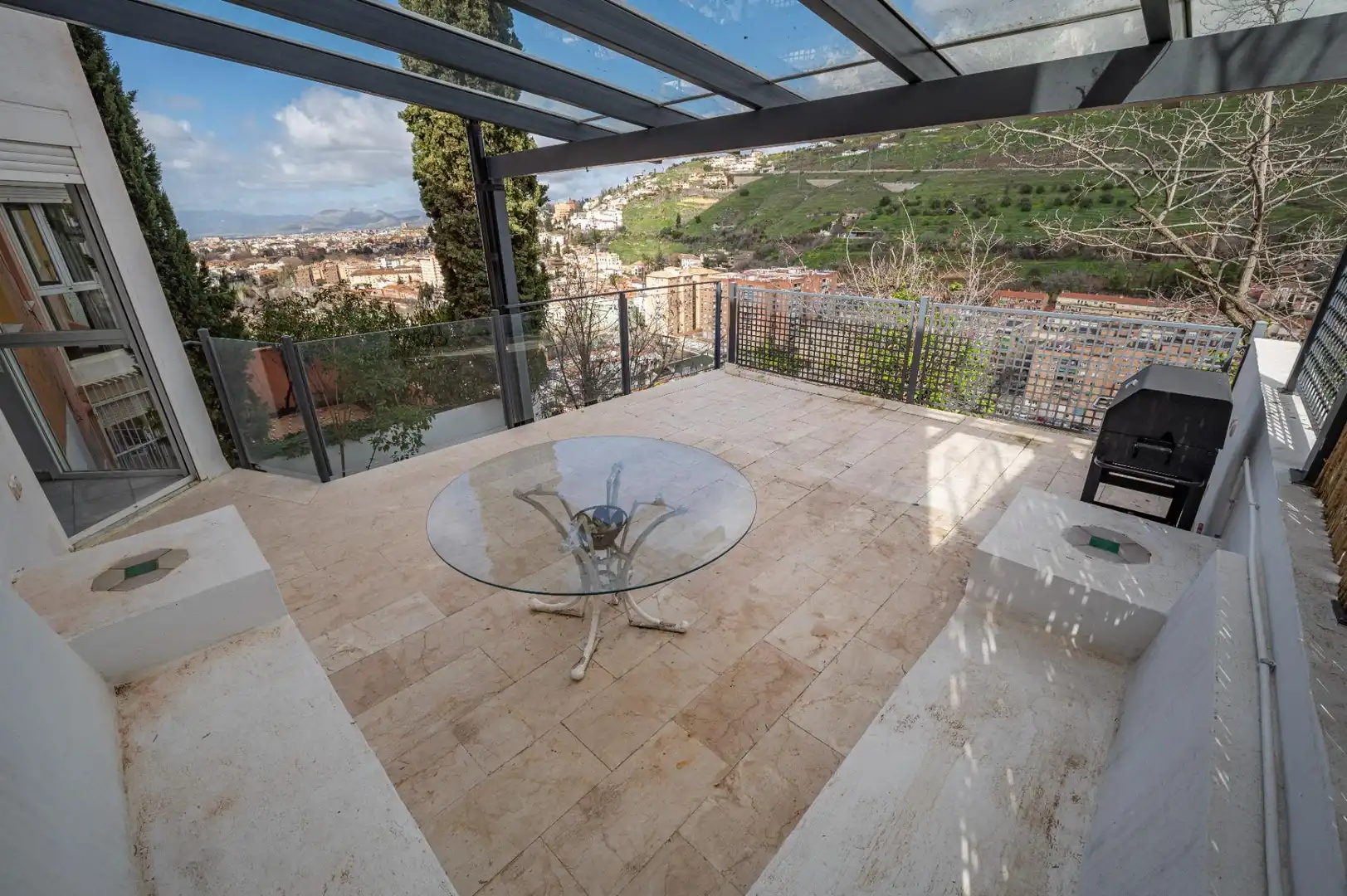 Terraza de Casa adosada en venta en Granada con Aire acondicionado y Calefacción