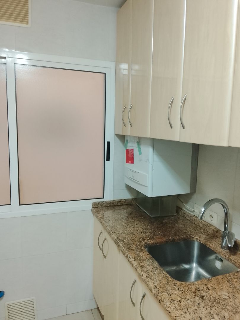 Kitchen of Flat for sale in Santiago de Compostela   with Heating and Parquet flooring