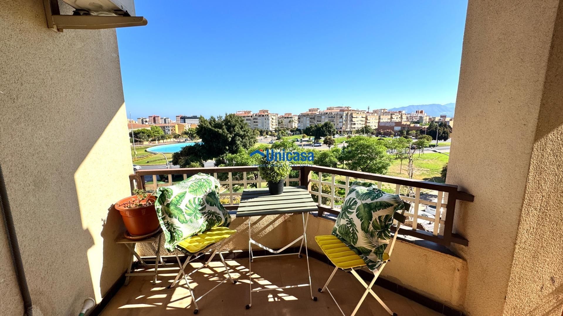 Exterior view of Flat for sale in Málaga Capital  with Air Conditioner, Terrace and Balcony