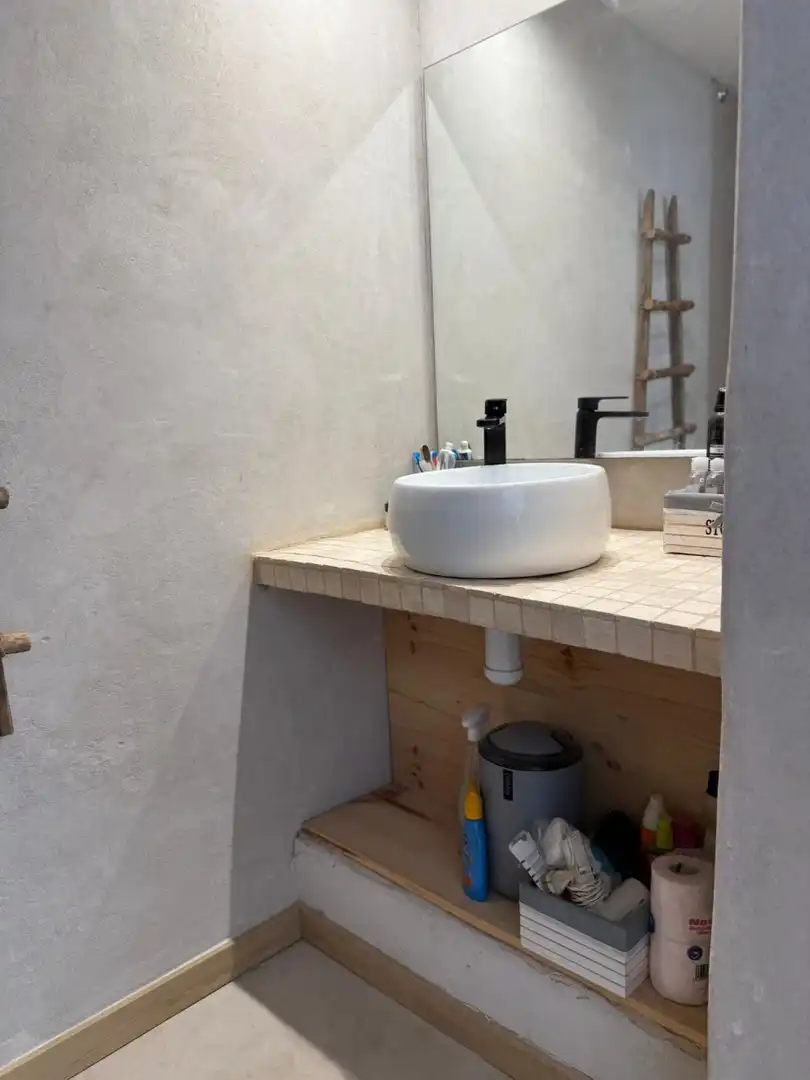 Bany de Planta baixa de lloguer en Dénia amb Aire condicionat, Calefacció i Piscina
