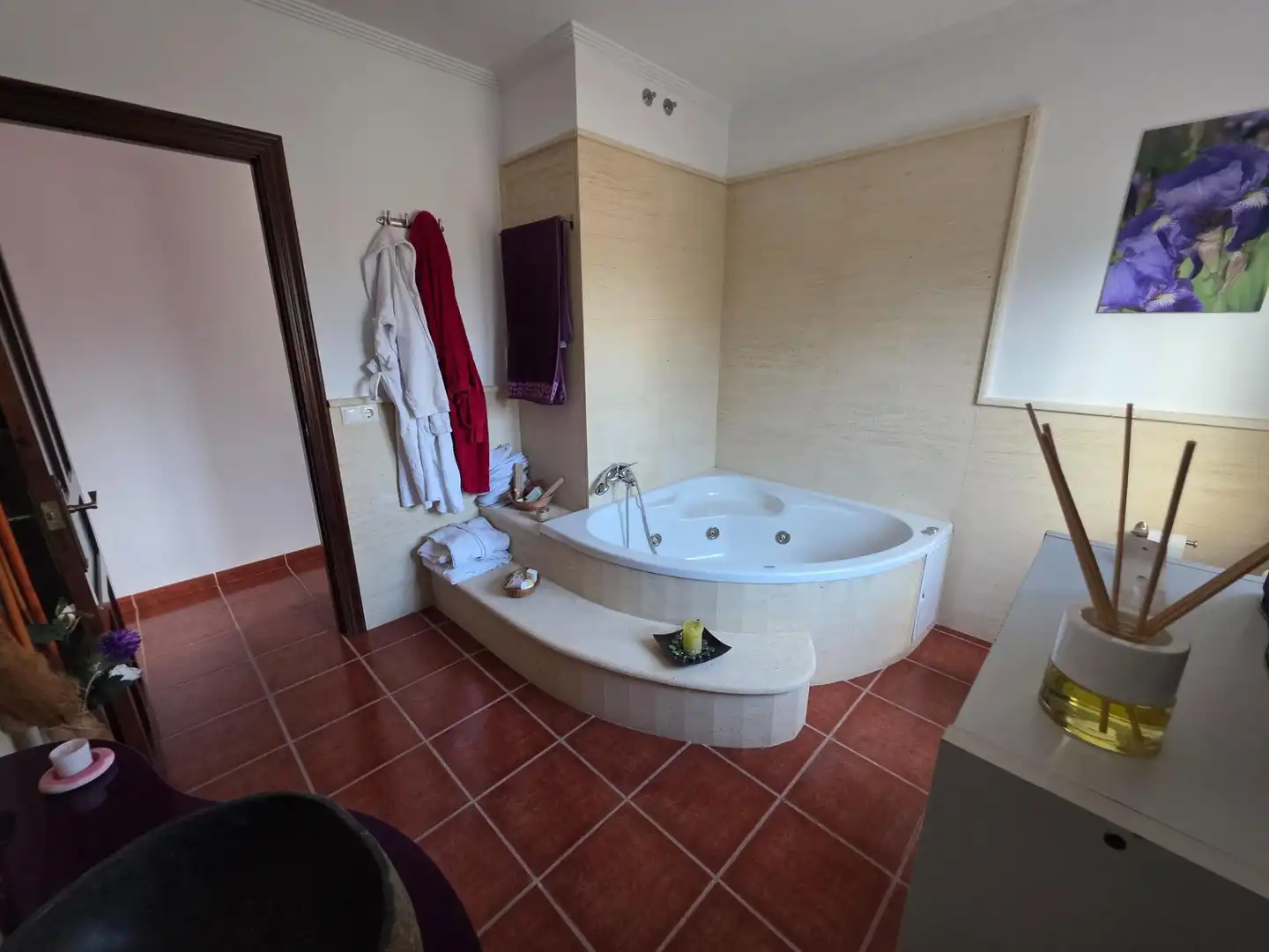Baño de Casa o chalet en venta en Gorga con Terraza y Piscina