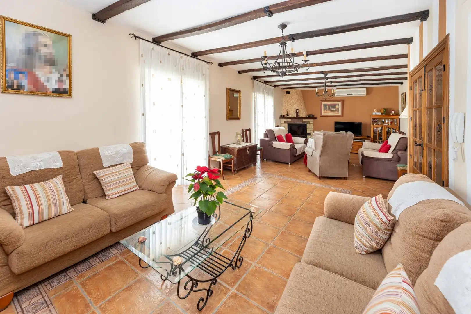 Living room of Flat for sale in Zagra  with Air Conditioner, Heating and Balcony