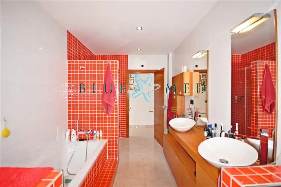 Baño de Casa o chalet en venta en Mazarrón con Aire acondicionado, Calefacción y Jardín privado