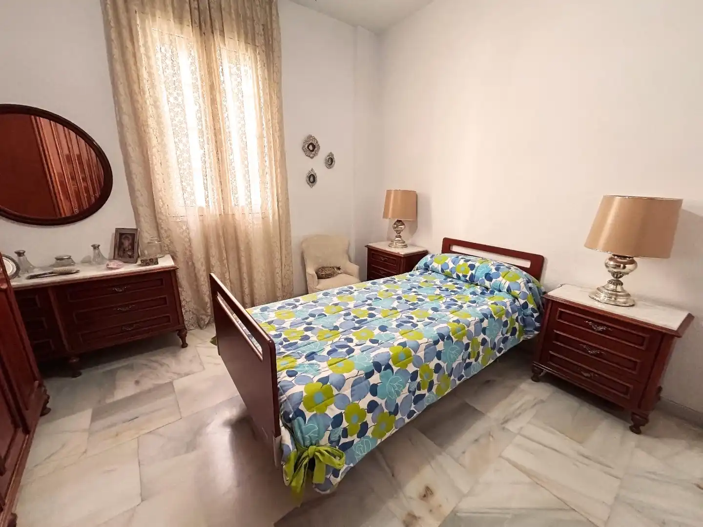 Bedroom of Flat for sale in Córdoba  with Storage room and Balcony