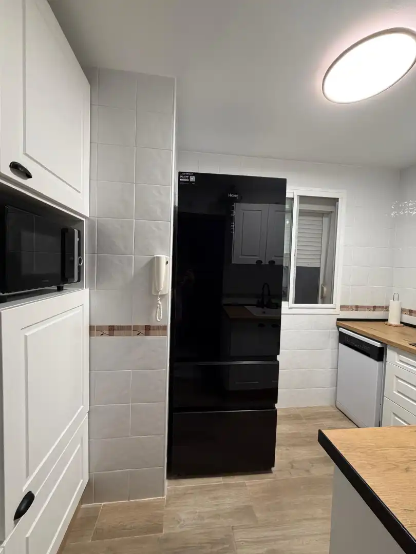 Kitchen of Flat for sale in Alcalá de Guadaira  with Air Conditioner, Terrace and Storage room