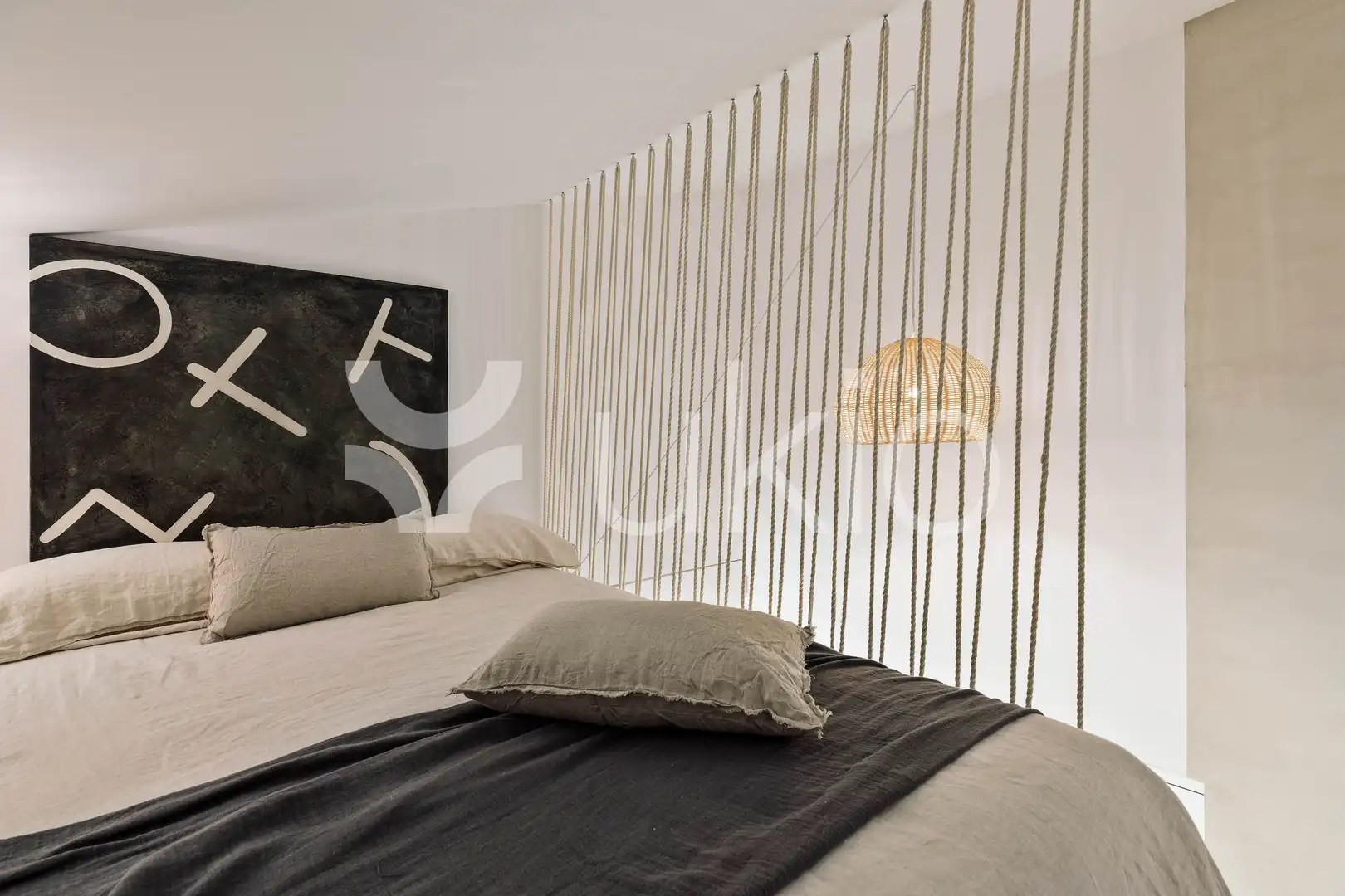 Bedroom of Apartments for rent in Barcelona  with Air Conditioner, Heating and Terrace