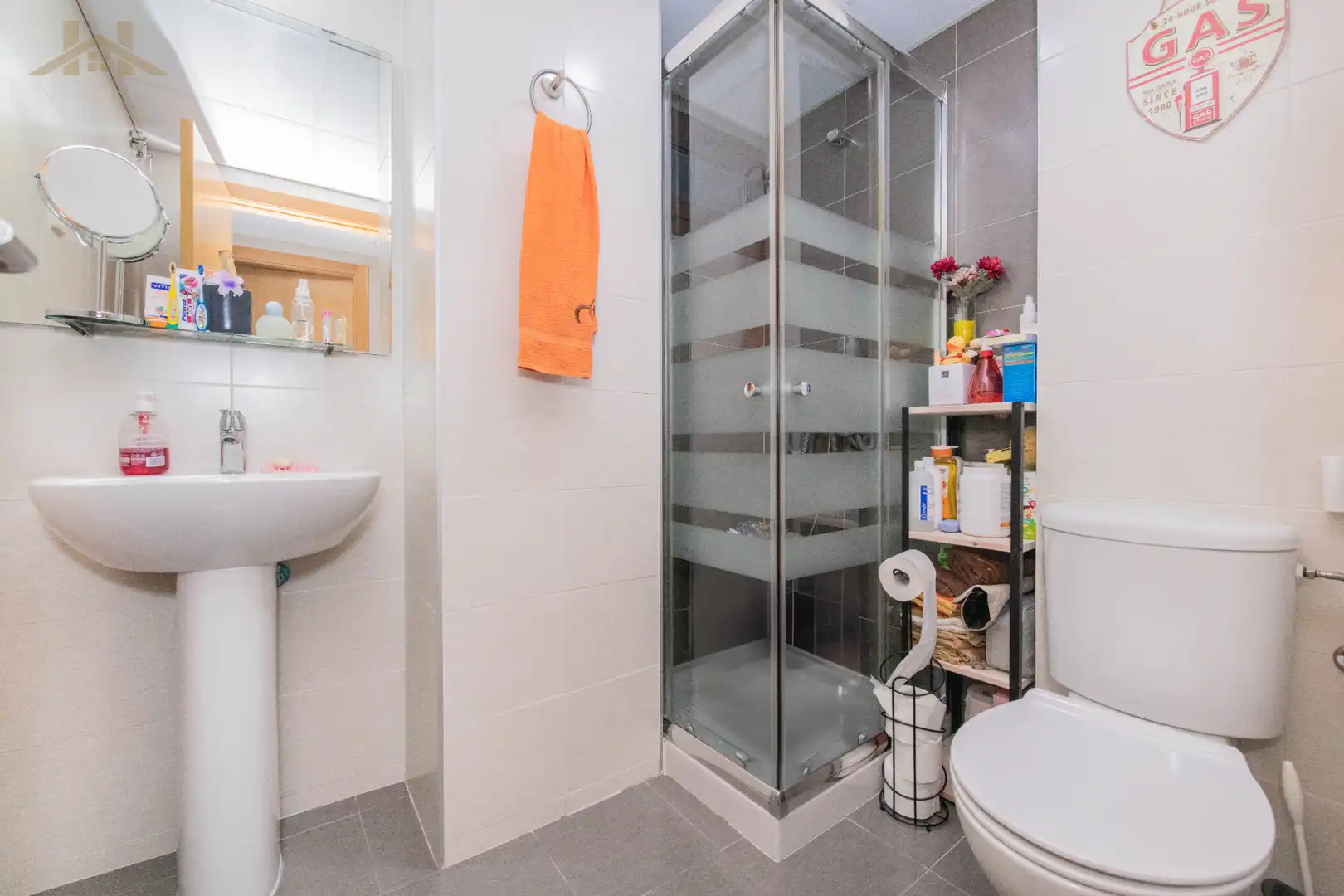 Bathroom of Flat for sale in Móstoles  with Air Conditioner, Heating and Terrace