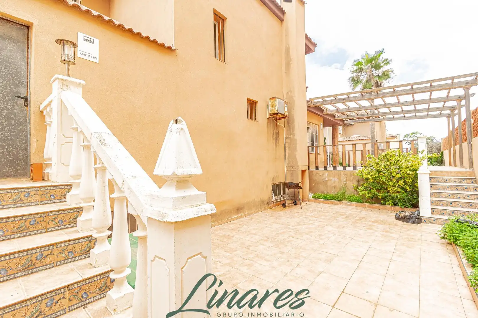 Terrassa de Casa o xalet en venda en La Manga del Mar Menor amb Aire condicionat, Jardí privat i Terrassa