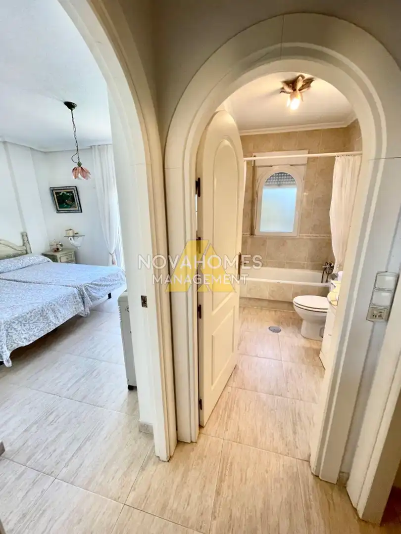 Bathroom of Houses for sale in La Manga del Mar Menor  with Terrace, Storage room and Swimming Pool