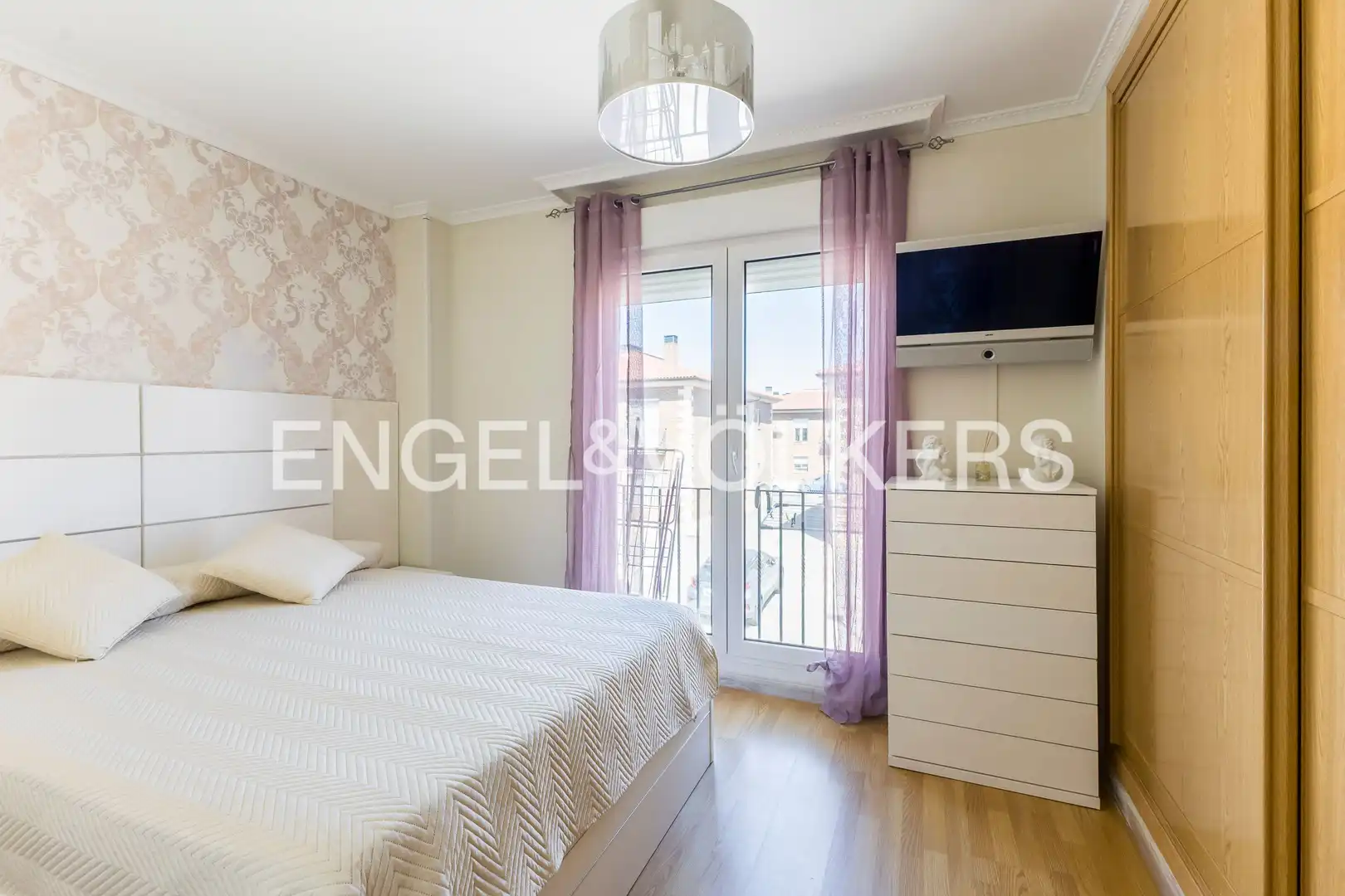 Bedroom of Flat for sale in Meco  with Air Conditioner, Heating and Parquet flooring