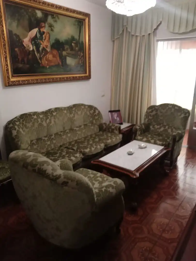 Living room of Flat for rent in Leganés  with Heating, Terrace and Furnished