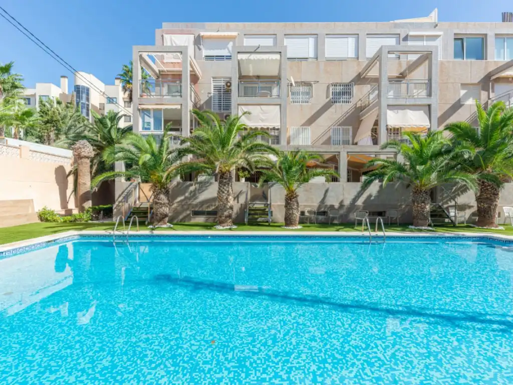 Swimming pool of Apartments for sale in Playa Muchavista