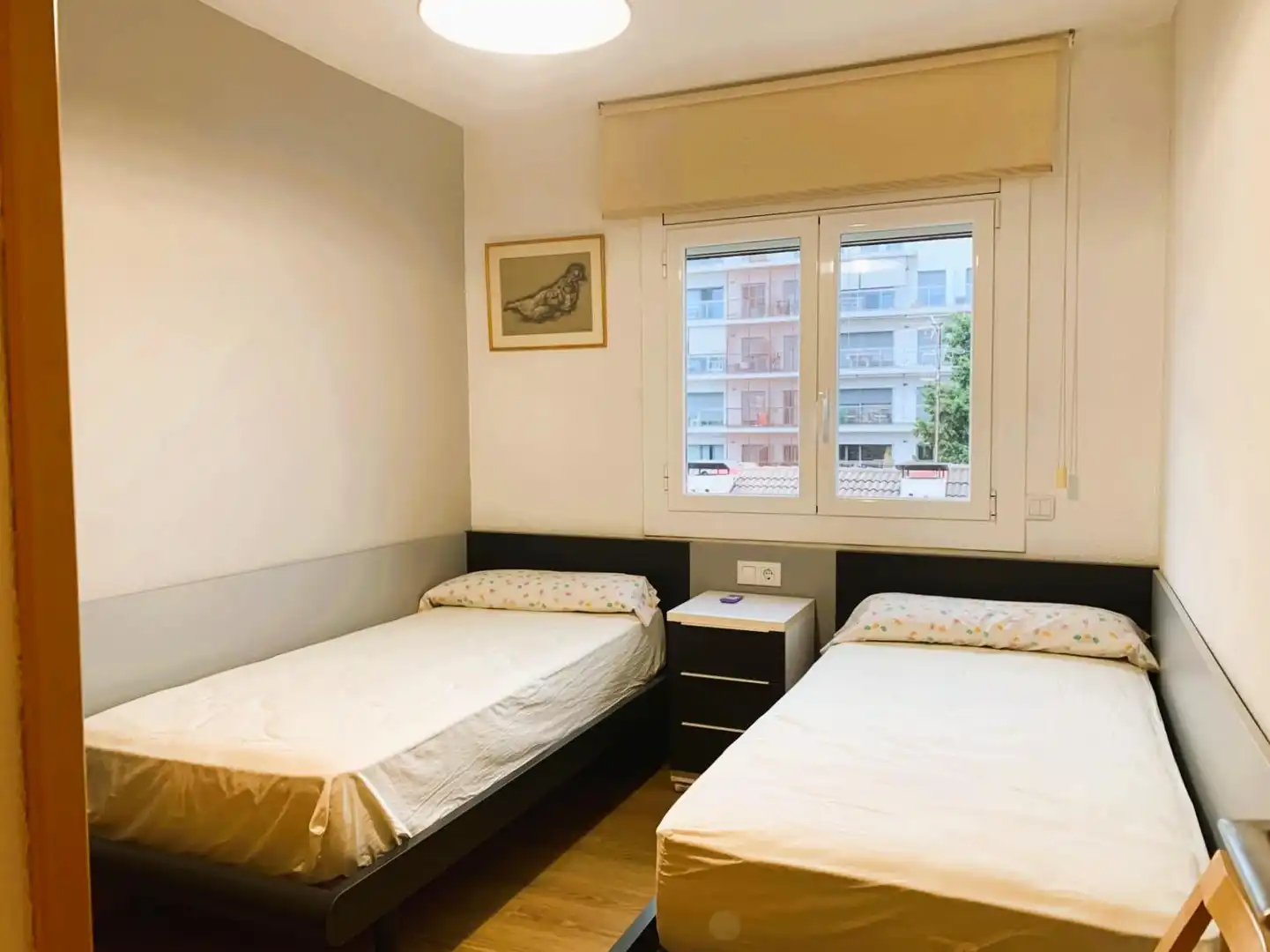 Schlafzimmer von Dachboden zum Verkauf in Vilanova i la Geltrú mit Klimaanlage, Heizung und Privatgarten