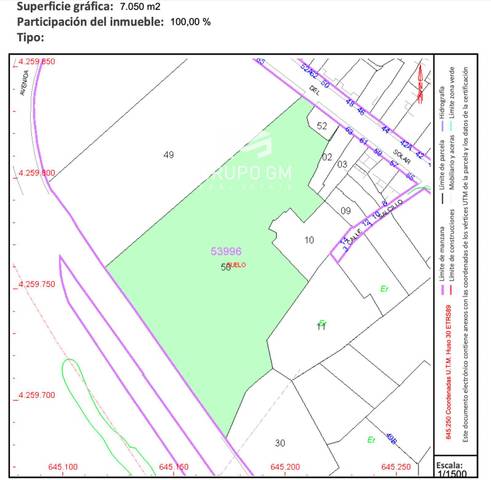 Terreno residencial en Venta en Baron Solar 65 en Jumilla