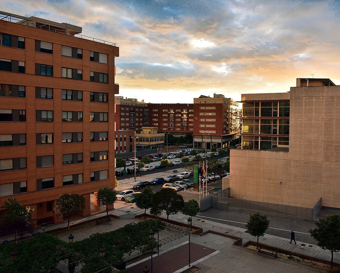 Exterior view of Flat for sale in  Huelva Capital  with Air Conditioner, Furnished and Balcony