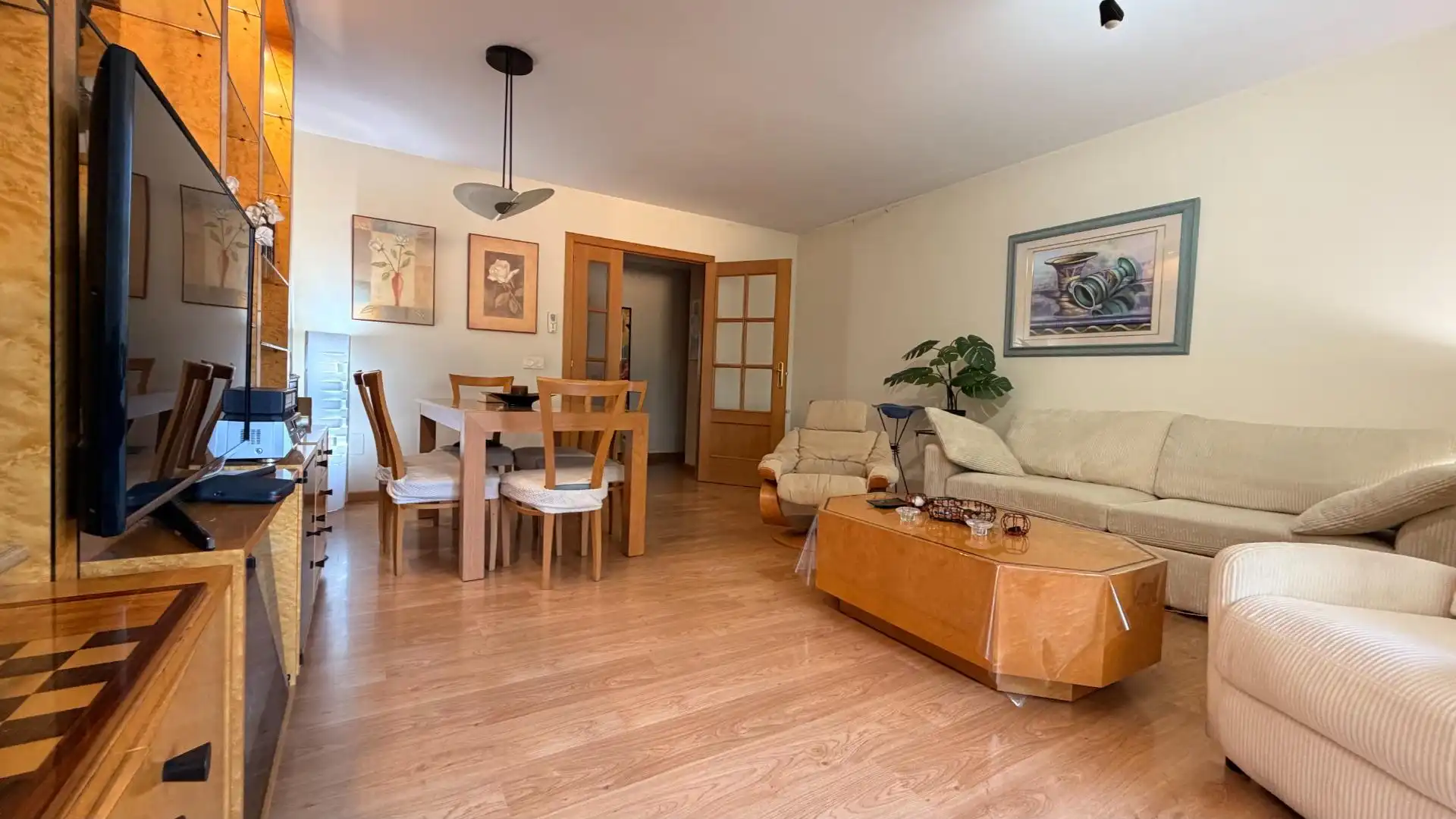 Living room of Flat for sale in Collado Villalba  with Heating, Private garden and Terrace