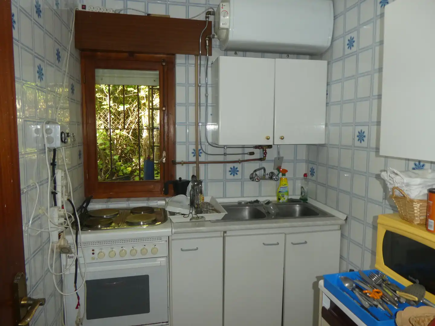 Cocina de Casa adosada en venta en Castrillo del Val con Calefacción, Jardín privado y Parquet