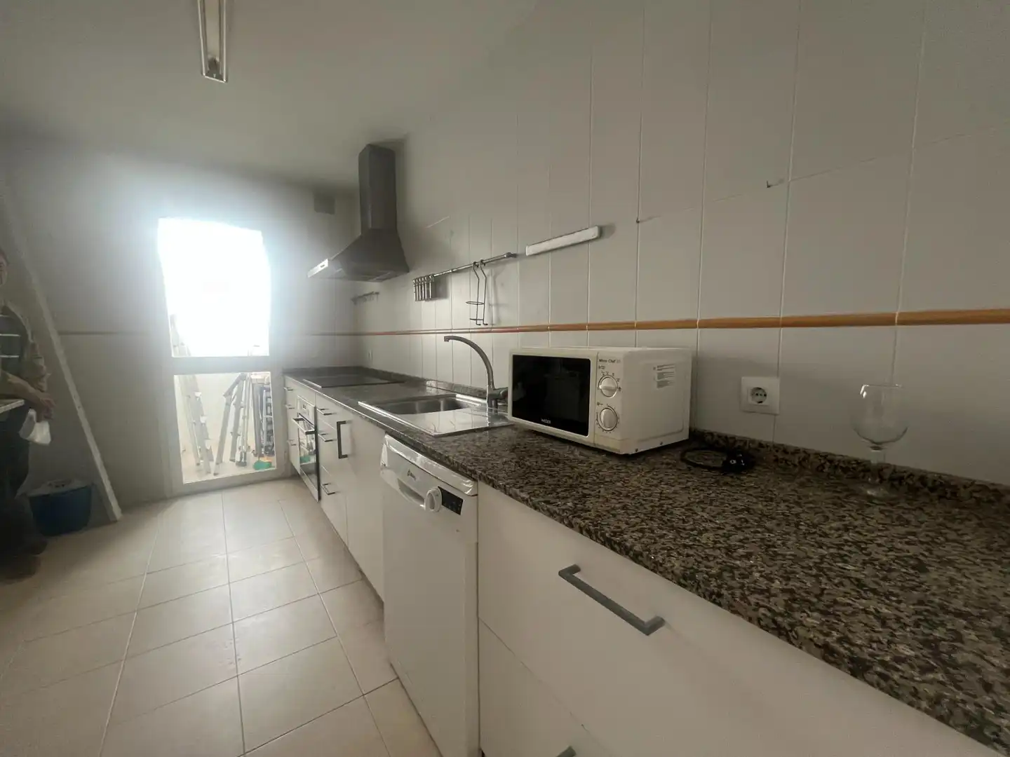 Kitchen of Flat for sale in Jerez de la Frontera  with Air Conditioner, Heating and Private garden