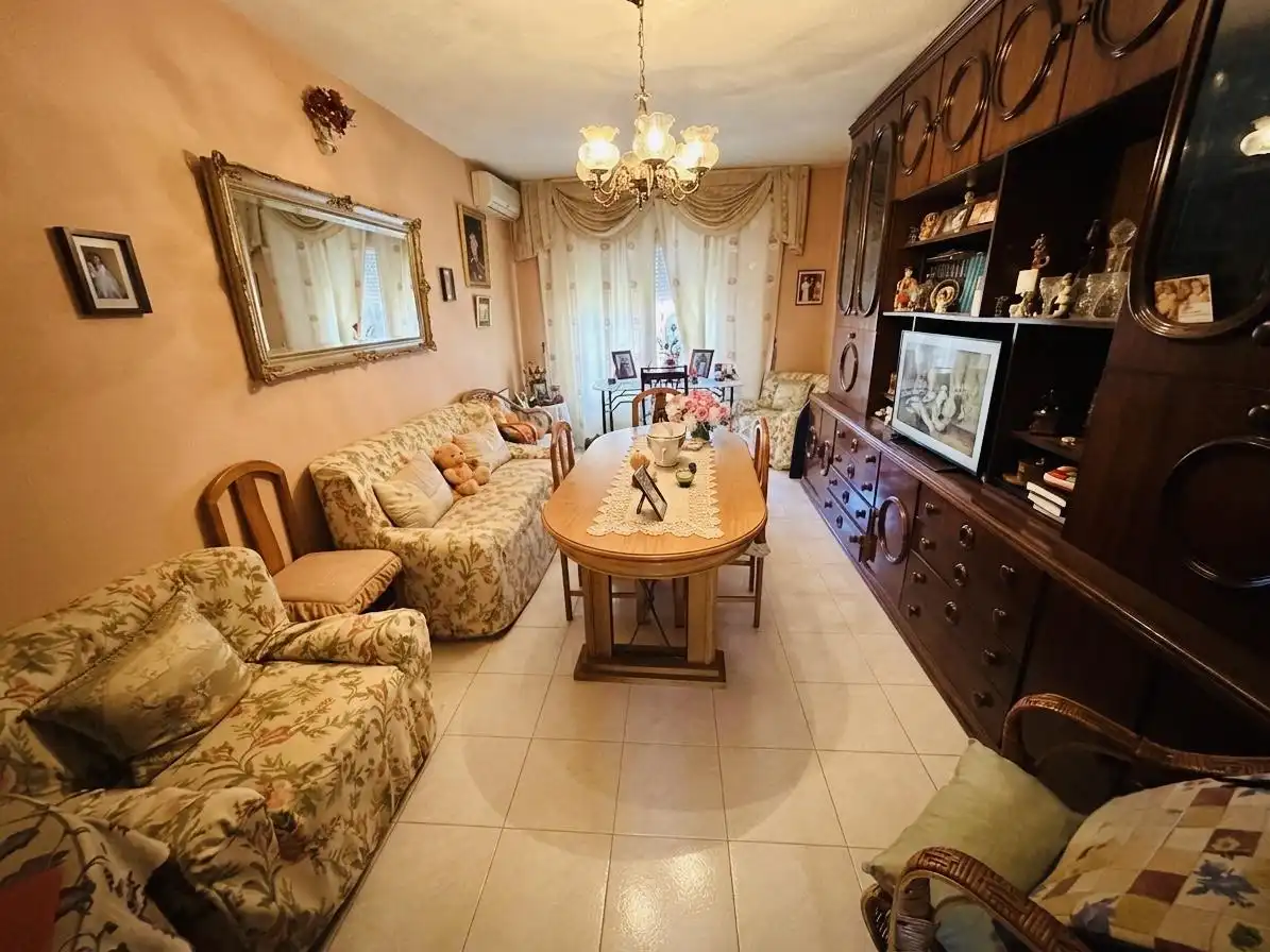 Wohnzimmer von Wohnung zum Verkauf in Cobeja mit Klimaanlage, Heizung und Terrasse