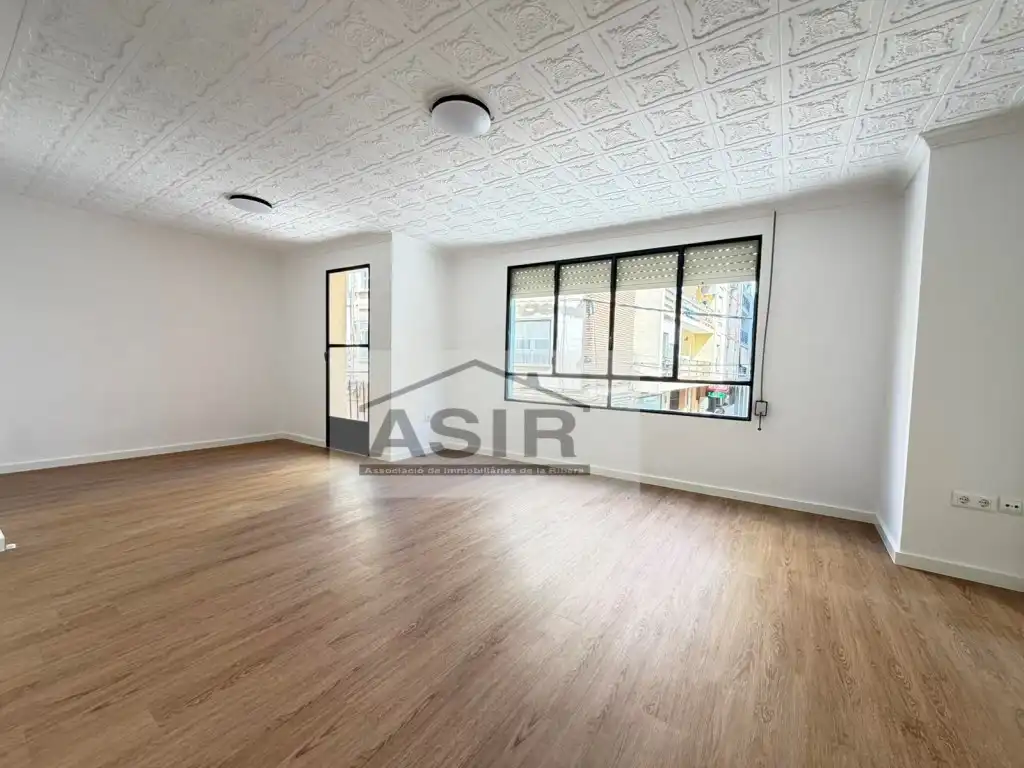 Sala de estar de Piso en venta en Alzira con Terraza y Balcón