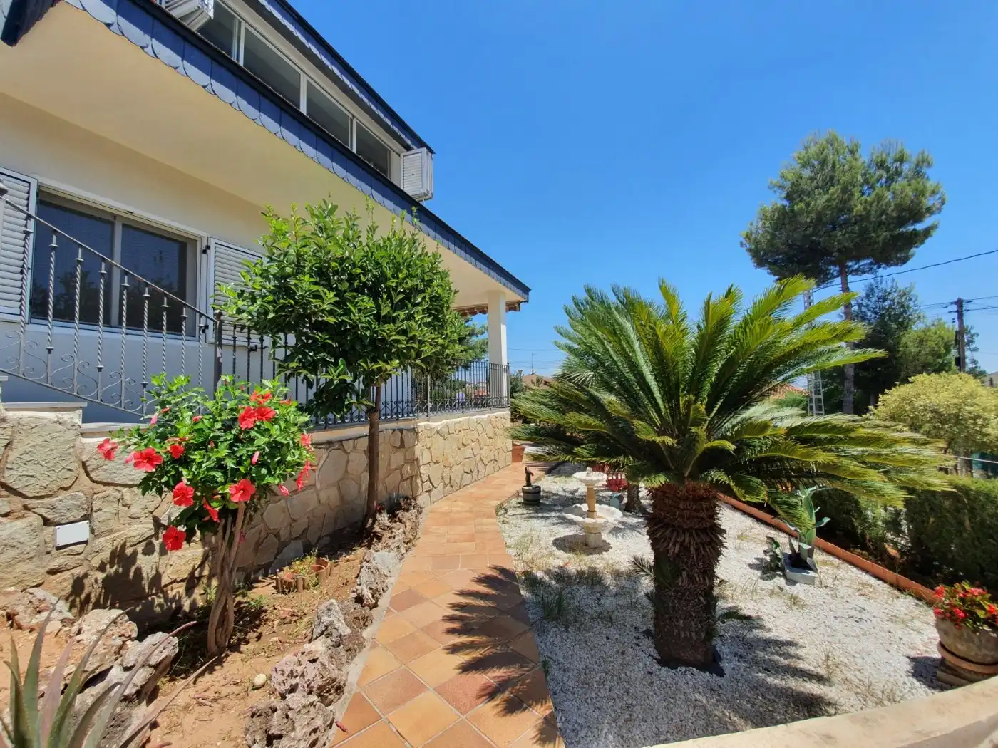 Jardín de Casa o chalet en venta en Chiva con Calefacción, Jardín privado y Terraza