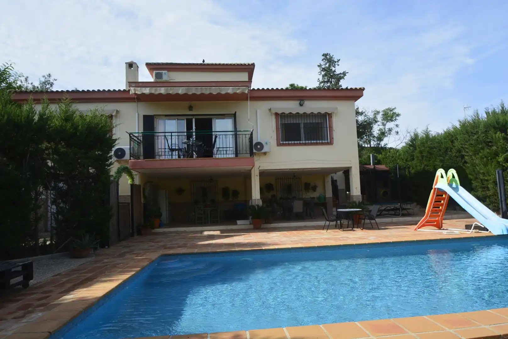 Außenansicht von Haus oder Chalet zum Verkauf in Las Torres de Cotillas mit Klimaanlage, Heizung und Privatgarten